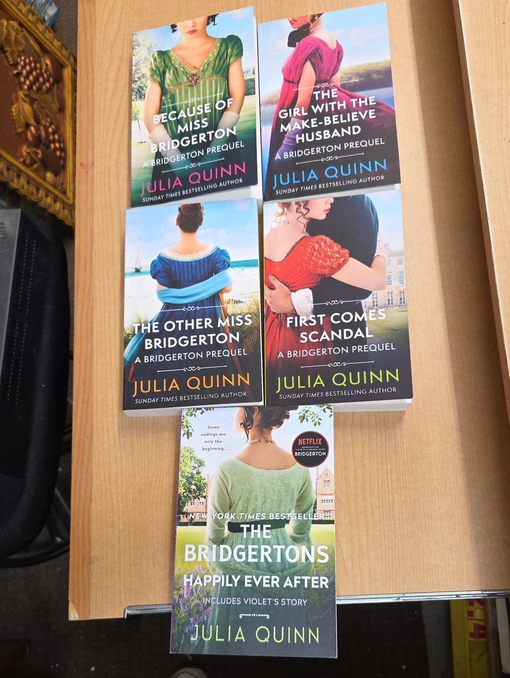 A Bridgerton Prequel Series By Julia Quinn 4 Books Collection Set Plus 1 More